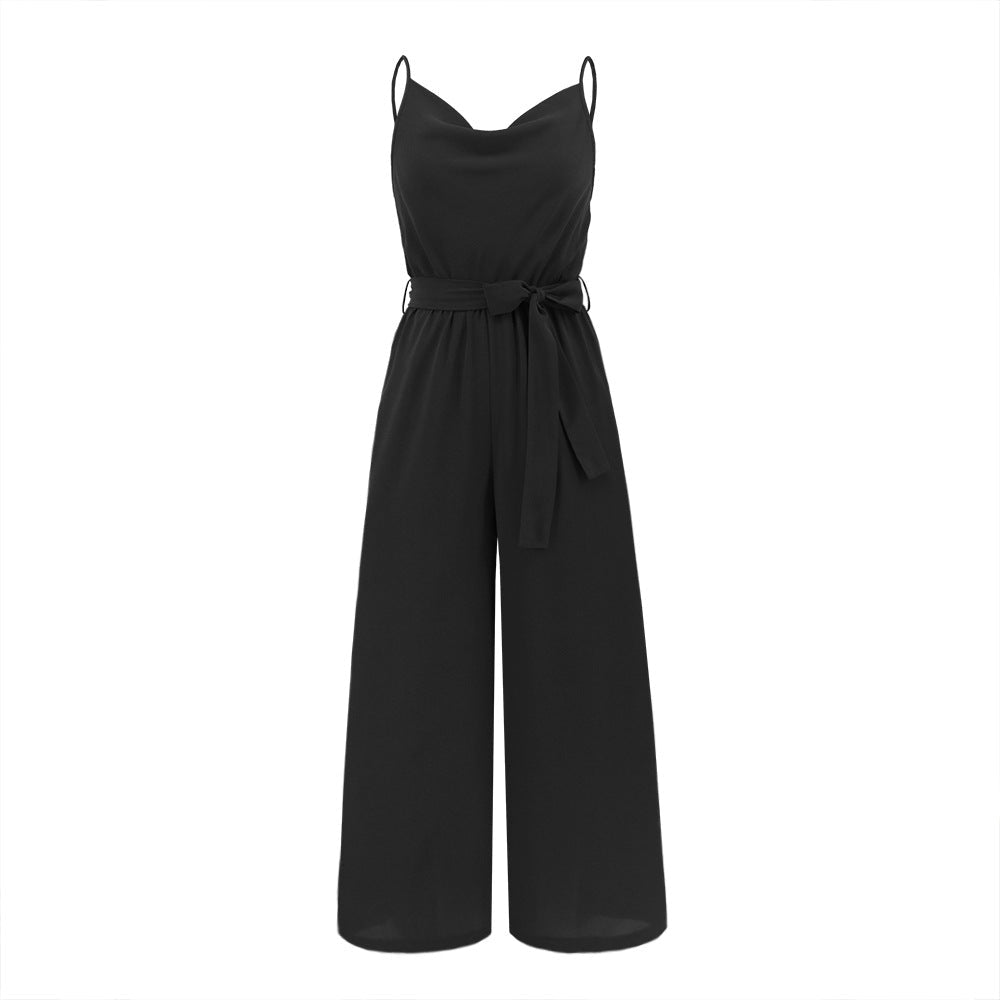 Sleeveless Women Pants Jumpsuit