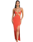 New Women Clothing Sexy Cutout V-neck Brace Slim dress