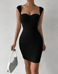 Sleeveless Knit Bodycon Dress