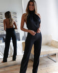 Sexy Backless Pants Jumpsuit for Women