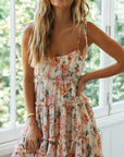 Printed High-end European and American Style Dress