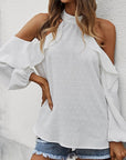 Off Shoulder Ruffles Tops