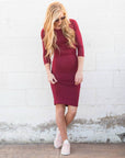 Perfect Women's Dress 3/4 Sleeve