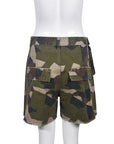 Streetwear Shorts Pants Camouflage Pockets Ditsy