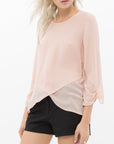 Women's Cross Hem Top