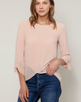 Women's Cross Hem Top