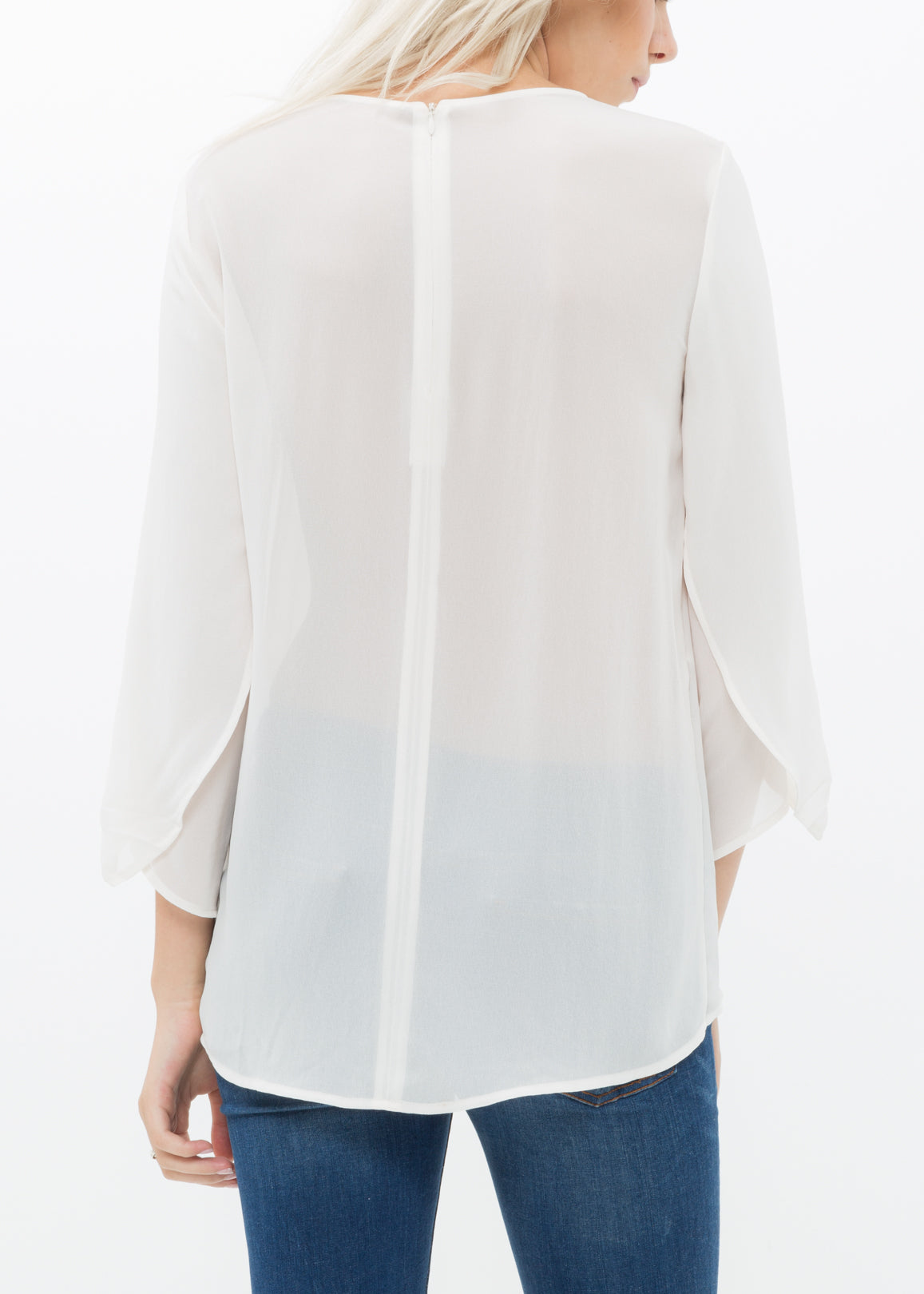 Women&#39;s Cross Hem Top