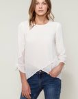 Women's Cross Hem Top