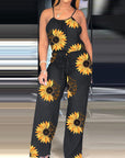 Women Suspender Pants Jumpsuit
