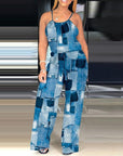 Women Suspender Pants Jumpsuit