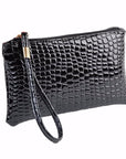 Women Purse Handbag Women's Crocodile PU leather