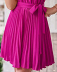 Lace Up A-Line Sexy  Midi Dress