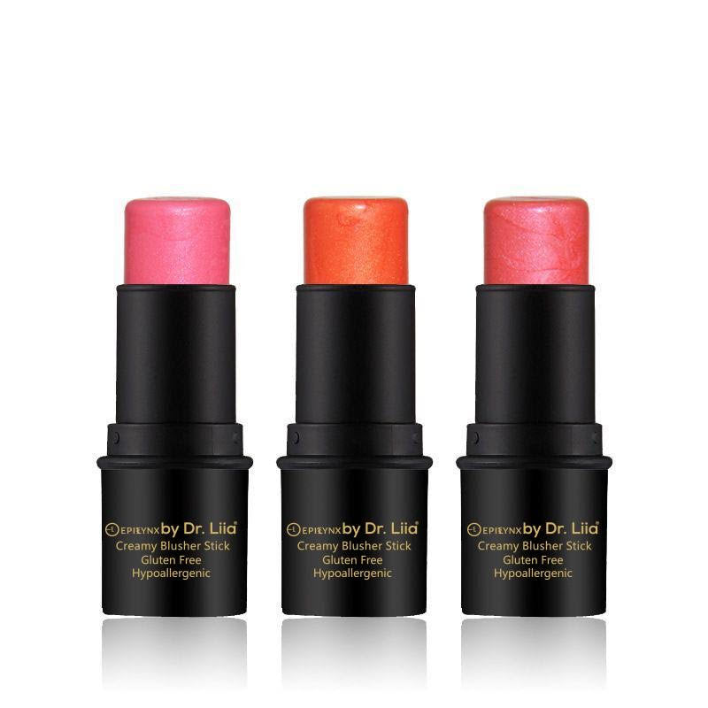 Compact Blush Stain Stick for Cheeks,