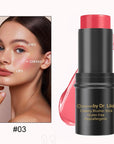 Compact Blush Stain Stick for Cheeks,