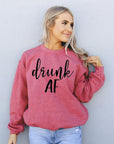 Drunk AF Sweatshirt - Women's Tops