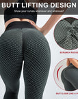 Women Butt Lifting Workout Sports High Waist Yoga Pants