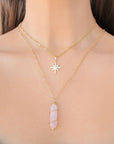 24 Karat Polaris Star Necklace