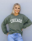 Women's Top- Chicago Sweat Shirt