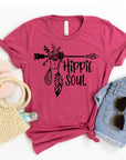 Hippie Soul T-shirt Women's Tops