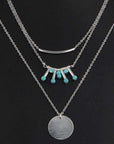 Turquoise Multilayer Necklace