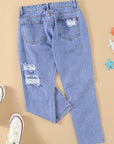 Light Wash Skinny Jeans (Hot Pants)