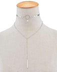 Star Choker Lariat Necklace